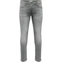 Only & Sons Calças de ganga 'ONSLoom' cinzento denim
