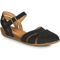 El naturalista Sandálias rasas STELLA mulheres - Preto - 39