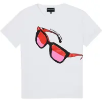Emporio Armani T-Shirt mangas curtas 6H3T7T-3J2IZ-0100 criancas - Branco - 6 ans
