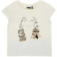 Ikks T-Shirt mangas curtas XS10002-11-C criancas - Branco - 3 ans