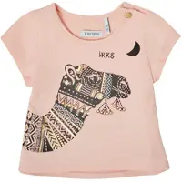 Ikks T-Shirt mangas curtas XS10100-32 criancas - Rosa - 18 mois