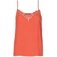 Ikks Tops sem mangas BS11195-36 mulheres - Vermelho - FR 36