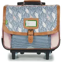Tann'S Mochila / Pasta com rodas CREATION FLORE TROLLEY CARTABLE 38 CM criancas - Rosa - Único