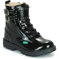 Kickers Botas baixas GROOROCK criancas - Preto - 34