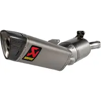 Akrapovic Silenciador Slip On Homologado Slip-on Line Moto Guzzi V85 Tt S-mg8so2-hftt