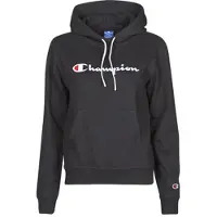 Champion Sweat-shirt carapuço HEAVY COMBED COTTON FLEECE mulheres - Preto - EU S