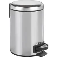 Wenko 22444100 Lixo Aço Inoxidável 3l