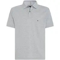 Tommy Hilfiger Camisa '1985 Regular Fit' marinho / acinzentado / vermelho / branco