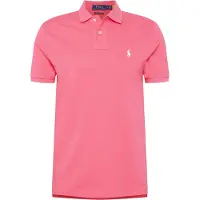 Ralph Lauren para homem. 710782592007 Polo Custom Slim Mesh rosa (S), Casual, Algodão, Manga curta