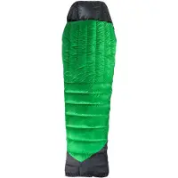 Valandre - Sacos-cama trekking - Grasshopper 400 para Unissexo - Tamanho Direita - Verde