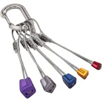 Black Diamond - Entaladores escalada - Offset Stopper Set #7-11 para Unissexo - Violeta