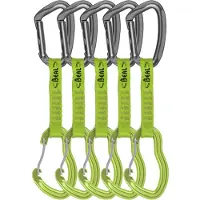 BEAL - Costuras rápidas escalada - Pack Zest Quickdraw 11 cm x5 Green para Unissexo
