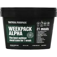 Tactical Foodpack - Alimentação/hidratação - Weekpack Alpha 2210g para Unissexo