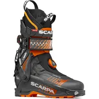 Scarpa - Botas ski travessia - F1 LT Carbon Orange para Homem - Tamanho 41 - Preto