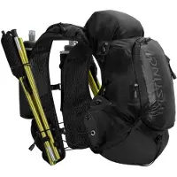 Instinct Trail - Mochilas trail - Eklipse 12L Black para Unissexo - Preto