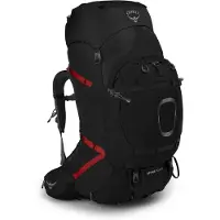 Osprey - Mochilas trekking - Aether Plus 85 Black para Homem - Tamanho L/XL - Preto