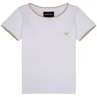Emporio Armani T-Shirt mangas curtas Allan criancas - Branco - 6 ans