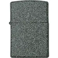 Zippo Iron Stone 60001272 preto branco, isqueiro