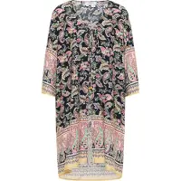 Usha Kimono azul / amarelo / verde / laranja / cor-de-rosa / preto