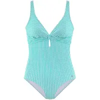 s.Oliver Fato de banho menta / offwhite