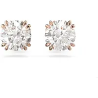 Swarovski Brincos 'Stilla' ouro rosa / transparente