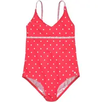 s.Oliver Fato de banho vermelho cereja / branco