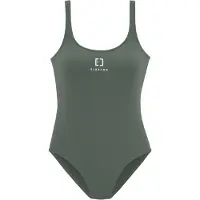 Elbsand Fato de banho oliveira / preto / branco