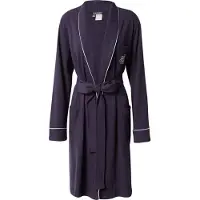 Ralph Lauren Roupão comprido navy / branco