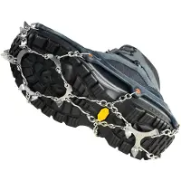 Snowline - Pitões antideslizantes - Chaine Pro XT para Unissexo - Tamanho XL - Preto