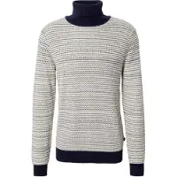 Casual Friday Pullover 'Karl' estuque / navy