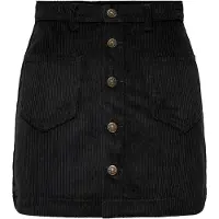 ONLY Saias curtas ONLAMAZING HW CORD SKIRT PNT mulheres - Preto - EU M