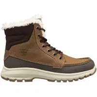 Helly Hansen para homem. 11422 Botas de pele Garibaldi V3 castanho médio (44), Couro, Marrom, Plano, Cordão, Casual, Ao ar livre