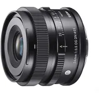 Sigma 24mm F3.5 DG DN - Prime-objectief - Compact e de alta qualidade - Zwart