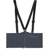 Norrøna - Vestuário ski travessia - Accessories Flex1 Mountaineering Zip-In Bib M Ebony para Homem - Tamanho XL - Navy