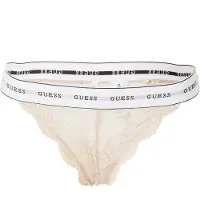 GUESS Cueca bege / preto / branco