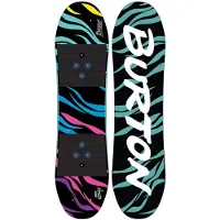 Burton - Snowboards - Mini Grom Rocker 2027 para criança - Tamanho criança 100 cm - Preto