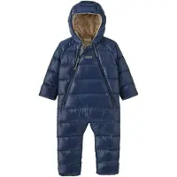 Patagonia - Fatos ski criança - Infant Hi-Loft Down Sweater Bunting New Navy para criança - Tamanho criança 24 meses