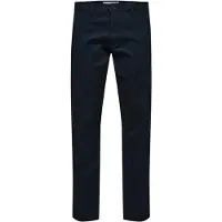 Selected Calças chino 'SLHNew Miles' azul escuro
