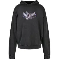 MT Sweatshirt 'Vive la Liberte' lilás / lavanda / preto / branco