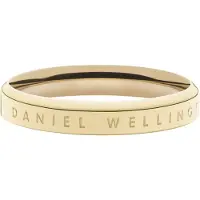 Daniel Wellington Anel Original Banhado a Ouro Clássico DW0040007 - Circuito: 56 mm