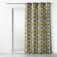 Douceur d'intérieur Cortinados PALPITO - Amarelo - 140x260 cm