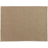 Douceur d'intérieur Conjunto de mesa 2 SETS DE TABLE 33 x 45 CM JUTE UNI MODALIE X2 - Cáqui - 33x45 cm