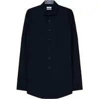 Seidensticker Camisa clássica azul escuro