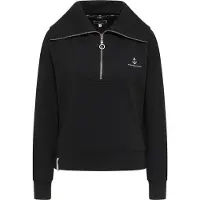 Dreimaster Maritim Sweatshirt 'Bridgeport' preto / branco