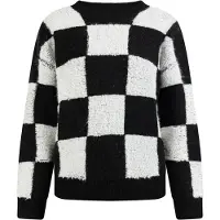 MyMo ROCKS Pullover preto / branco