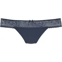 LASCANA Tanga azul escuro