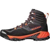 Mammut - Calçado caminhada homem - Sapuen High Gtx Men Black Hot Red para Homem - Tamanho 7 UK - Preto
