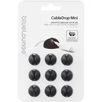 Bluelounge Mini Organizador De Cabos Adesivo 9 Unidades