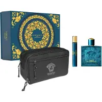 Versace Eros SET eau de toilette 100 ml + eau de toilette 10 ml + nécessaire - 100 ml
