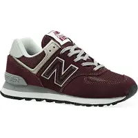 New Balance para homem. ML574V3 Ténis 574 castanho (43), Plano, Cordão, Casual, Grená